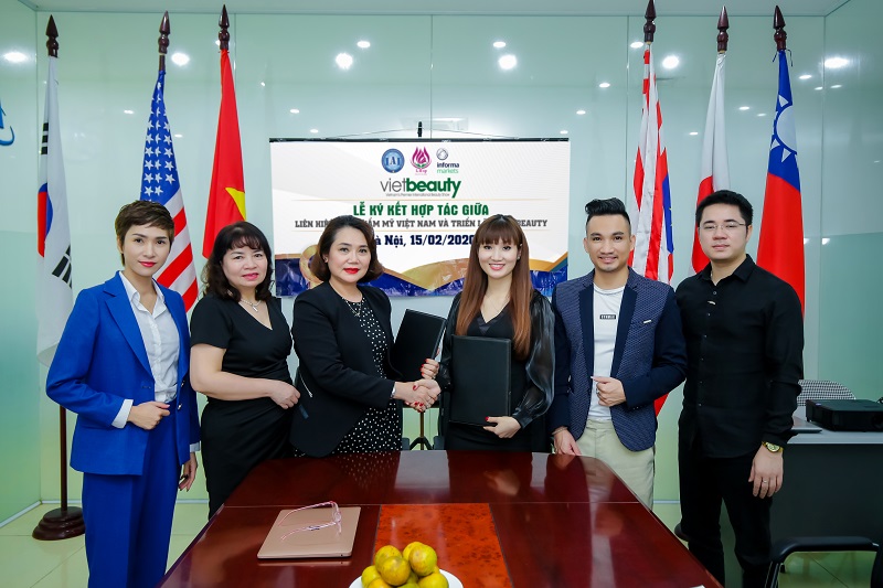 Liên hiệp Spa Thẩm mỹ Việt Nam kí kết hợp tác cùng Triển lãm VIETBEAUTY