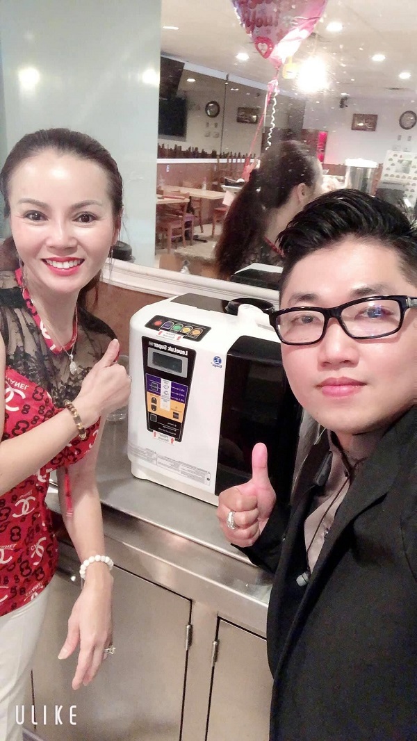 Hoa hậu doanh nhân Ninh Nguyễn chia sẻ nguồn nước tốt đến với mọi người