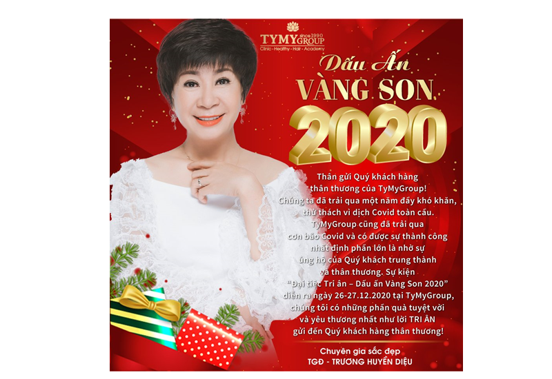 TyMy Group tổ chức 'Đại tiệc Tri ân - Dấu ấn Vàng Son 2020' với ưu đãi khủng 